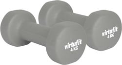 VirtuFit Vinyl Dumbbell Set Pro - 2 x 4 kg