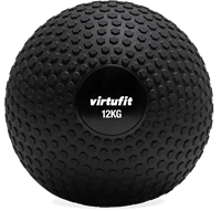VirtuFit Slam Ball – Fitness Bal – 12 kg – Zwart