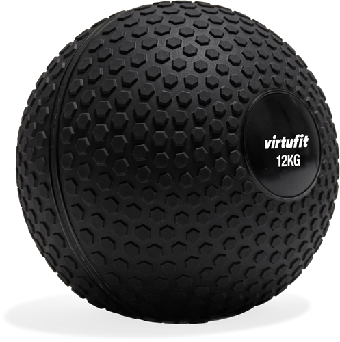 VirtuFit Slam Ball – Fitness Bal – 12 kg – Zwart-2