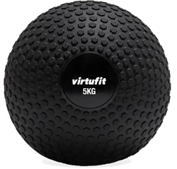 VirtuFit Slam Ball - Fitness Bal - 5 kg - Zwart