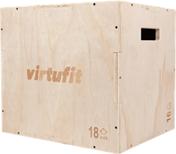 VirtuFit Houten Plyo Box 3-in-1 - Klein - 40 x 45 x 50 cm