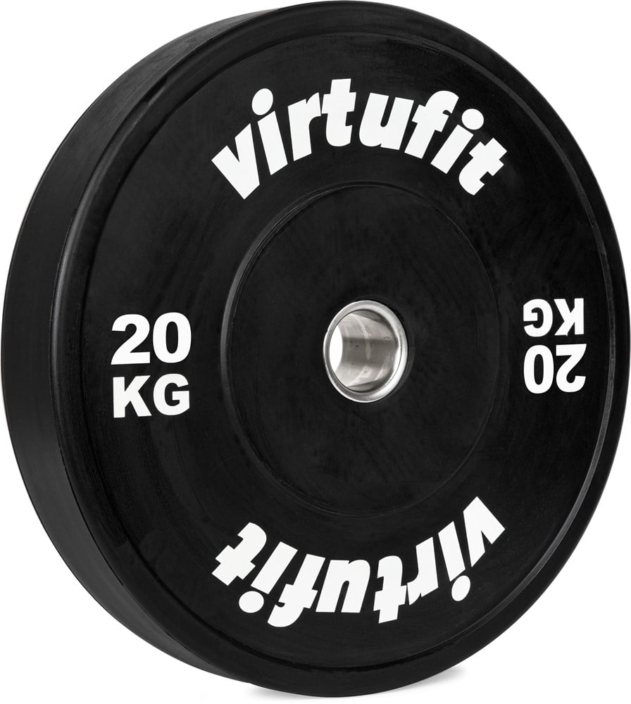 VirtuFit Bumper Plate - Olympische Halterschijf van Rubber - 50 mm - 20 kg