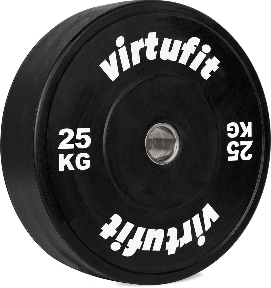 VirtuFit Bumper Plate - Olympische Halterschijf van Rubber - 50 mm - 25 kg