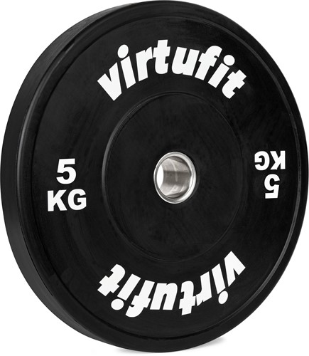 VirtuFit Bumper Plate - Olympische Halterschijf van Rubber - 50 mm - 5 kg