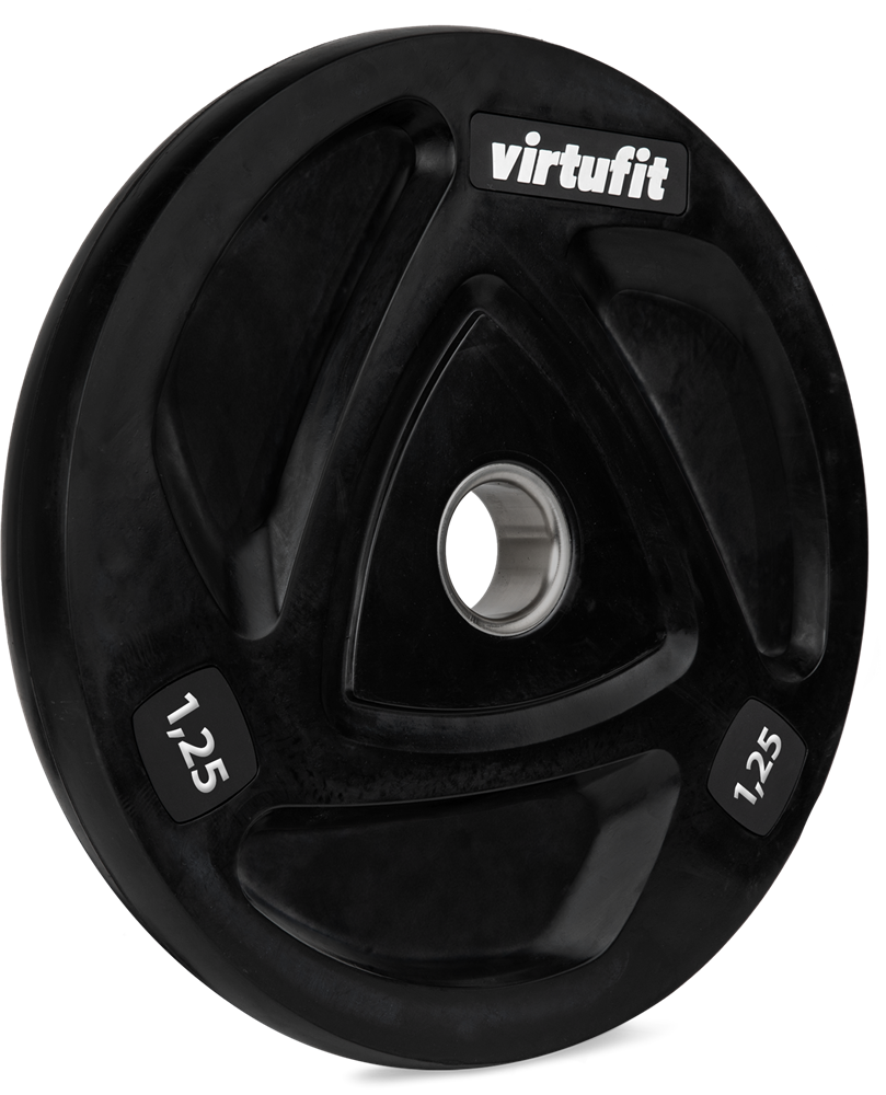 VirtuFit Olympische Rubberen Halterschijf - 1.25 kg