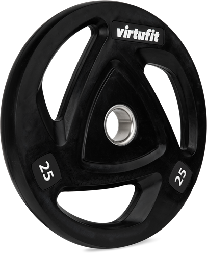 VirtuFit Olympische Rubberen Halterschijf - 25 kg