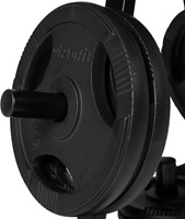 VirtuFit Halterschijf Opbergrek + Gietijzeren Halterschijf - 150 kg-3