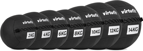 VirtuFit Wall Ball Pro Set - 2, 4, 6, 8, 10, 12, 14 kg