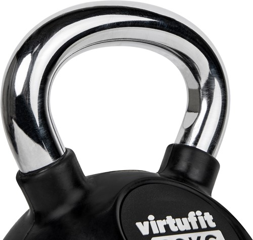 VirtuFit Kettlebell - Rubber/Chroom - 16 kg-3