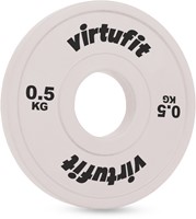 VirtuFit Olympische Fractional Plate - Halterschijf - Bumper Plate - 0.5 kg