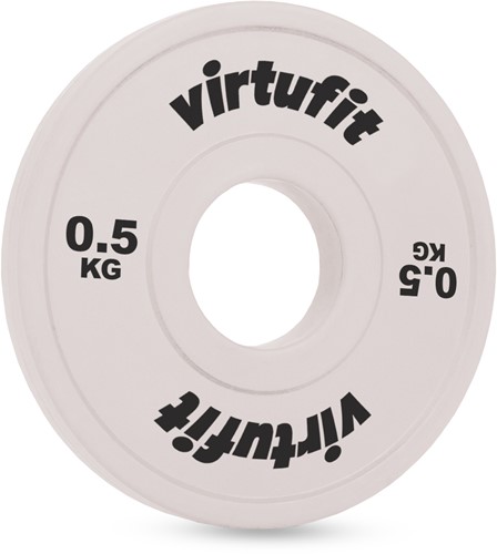 VirtuFit Olympische Fractional Plate - Halterschijf - Bumper Plate - 0.5 kg