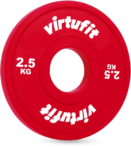 VirtuFit Olympische Fractional Plate - Halterschijf - Bumper Plate - 2.5 kg