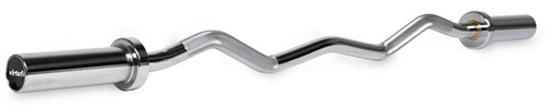 VirtuFit Olympische EZ Curl Bar - Halterstang - 120 cm