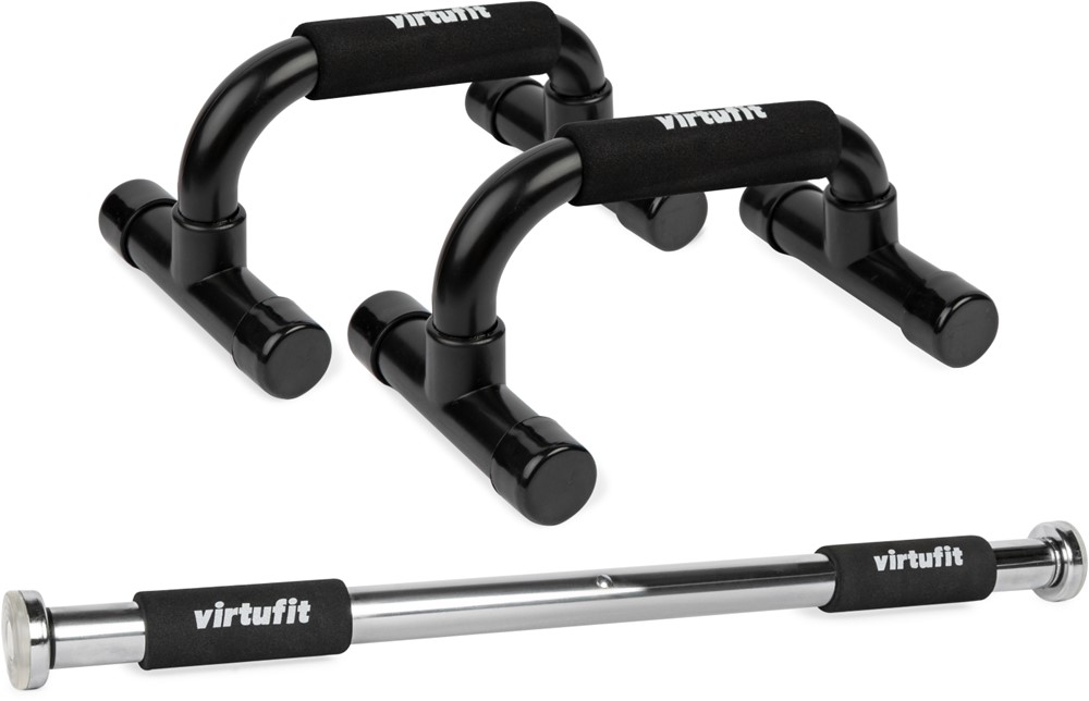 VirtuFit Combideal Optrekstang + Opdruksteunen