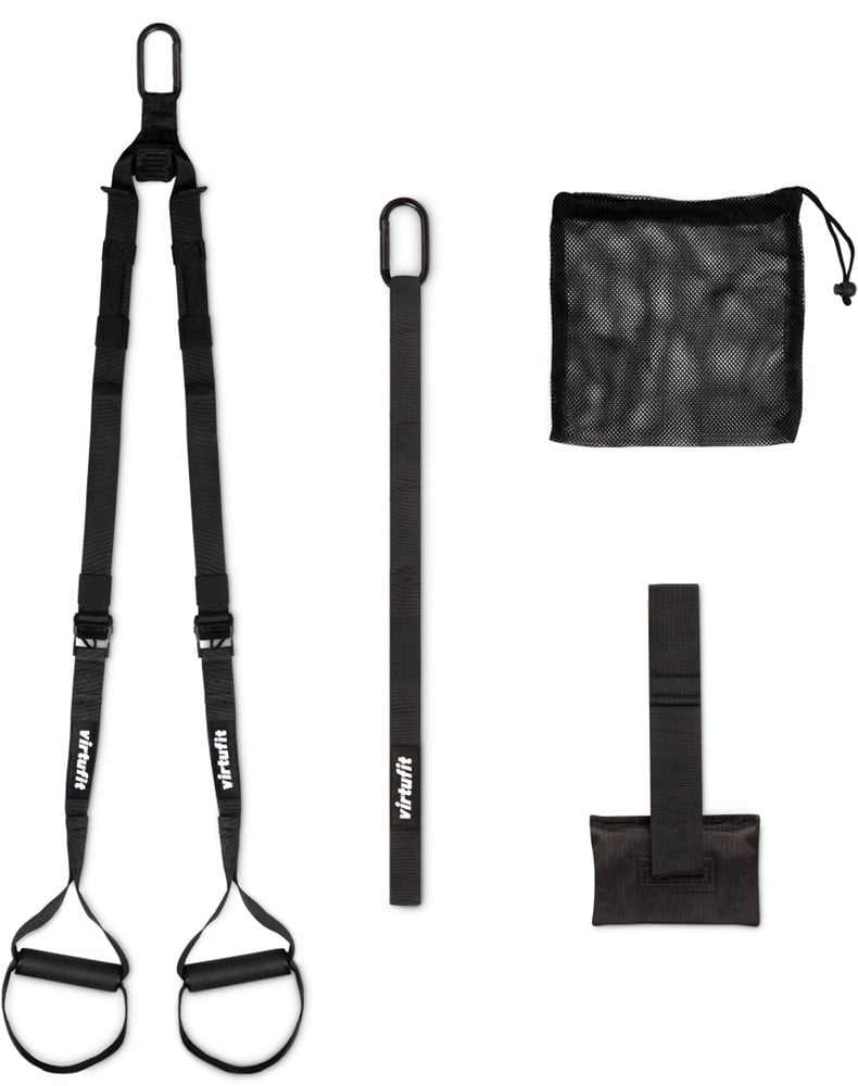 VirtuFit Suspension Trainer met Opbergtas - Zwart
