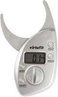 VirtuFit Digitale Huidplooimeter - Vetpercentagemeter - Vetmeter - Grijs
