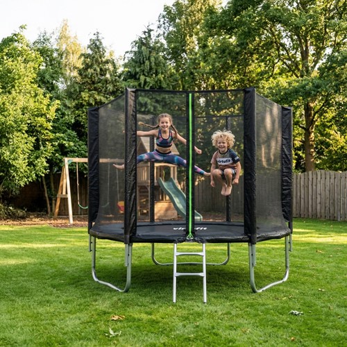 VirtuFit Trampoline met Veiligheidsnet - Zwart - 251 cm-2