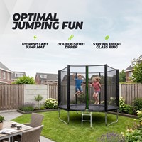 VirtuFit Trampoline met Veiligheidsnet - Zwart - 251 cm-3