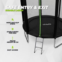 VirtuFit Trampoline met Veiligheidsnet - Zwart - 305 cm-3