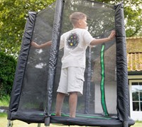 VirtuFit Kindertrampoline met Veiligheidsnet - Zwart - 140 cm-3