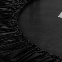 VirtuFit Opvouwbare Fitness Trampoline met Handvat - Zwart - 100 cm - Detail