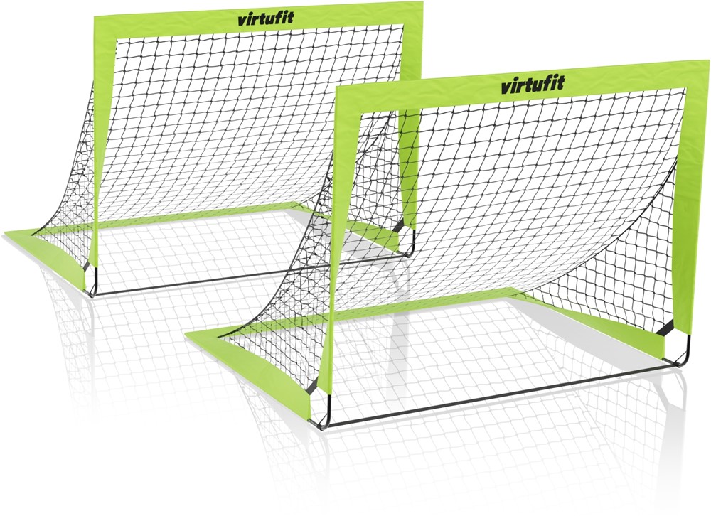 VirtuFit Pop-Up Voetbaldoelen Set - Voetbalgoals - 120 x 90 cm