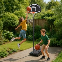 VirtuFit Verstelbare Basketbalpaal - 170 tot 215 cm-2