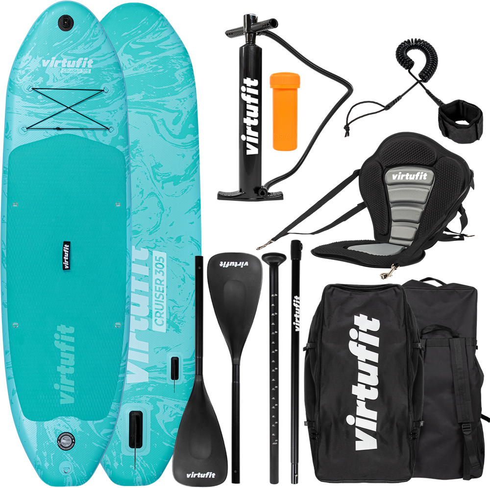 VirtuFit Supboard Cruiser 305 - Met Kajak zitje, accessoires en draagtas - Tweedekans verpakking beschadigd