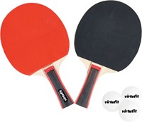 VirtuFit Verstelbare Tafeltennisset - Met batjes en 3 ballen-2