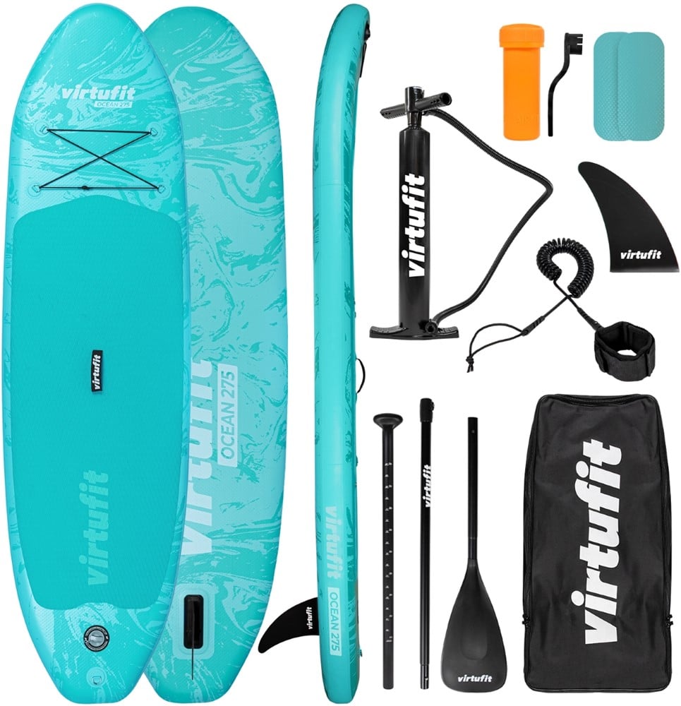 VirtuFit Supboard Ocean 275 - Turquoise - Met accessoires en draagtas