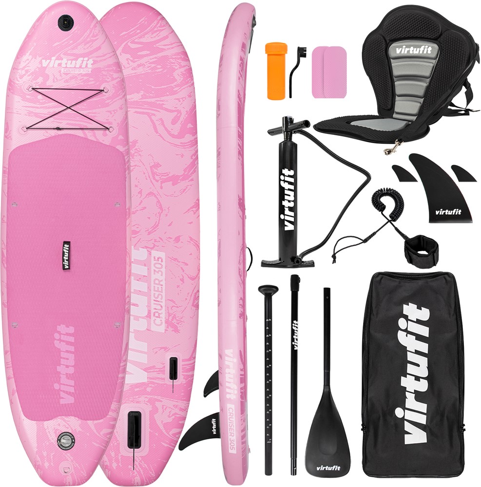 VirtuFit Supboard Cruiser 305 - Pink - Met Kajak zitje, accessoires en draagtas