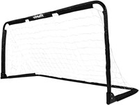 VirtuFit Inklapbaar Voetbaldoel - Pannagoal - 150x60cm (set van 2) - zwart-2