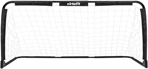 VirtuFit Inklapbaar Voetbaldoel - Pannagoal - 150x60cm (set van 2) - zwart-3