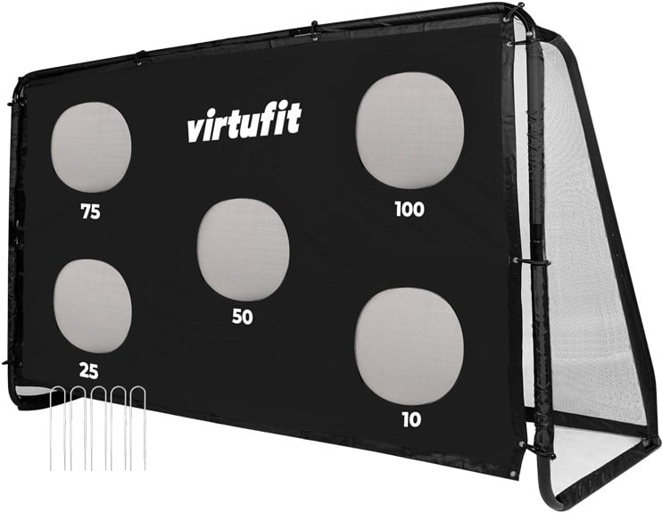 VirtuFit Voetbaldoel Pro met Doelwand - Voetbal Goal - 300 x 200 cm - Tweedekans