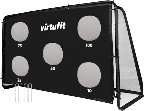 VirtuFit Voetbaldoel Pro met Doelwand - Voetbal Goal - 300 x 200 cm