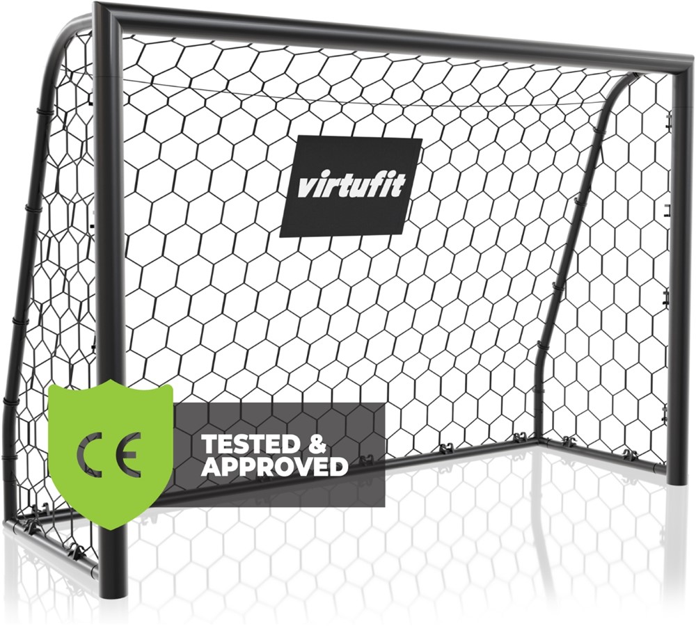 VirtuFit Voetbaldoel Premium - Heavy Duty Voetbal Goal - 180 x 120 x 60