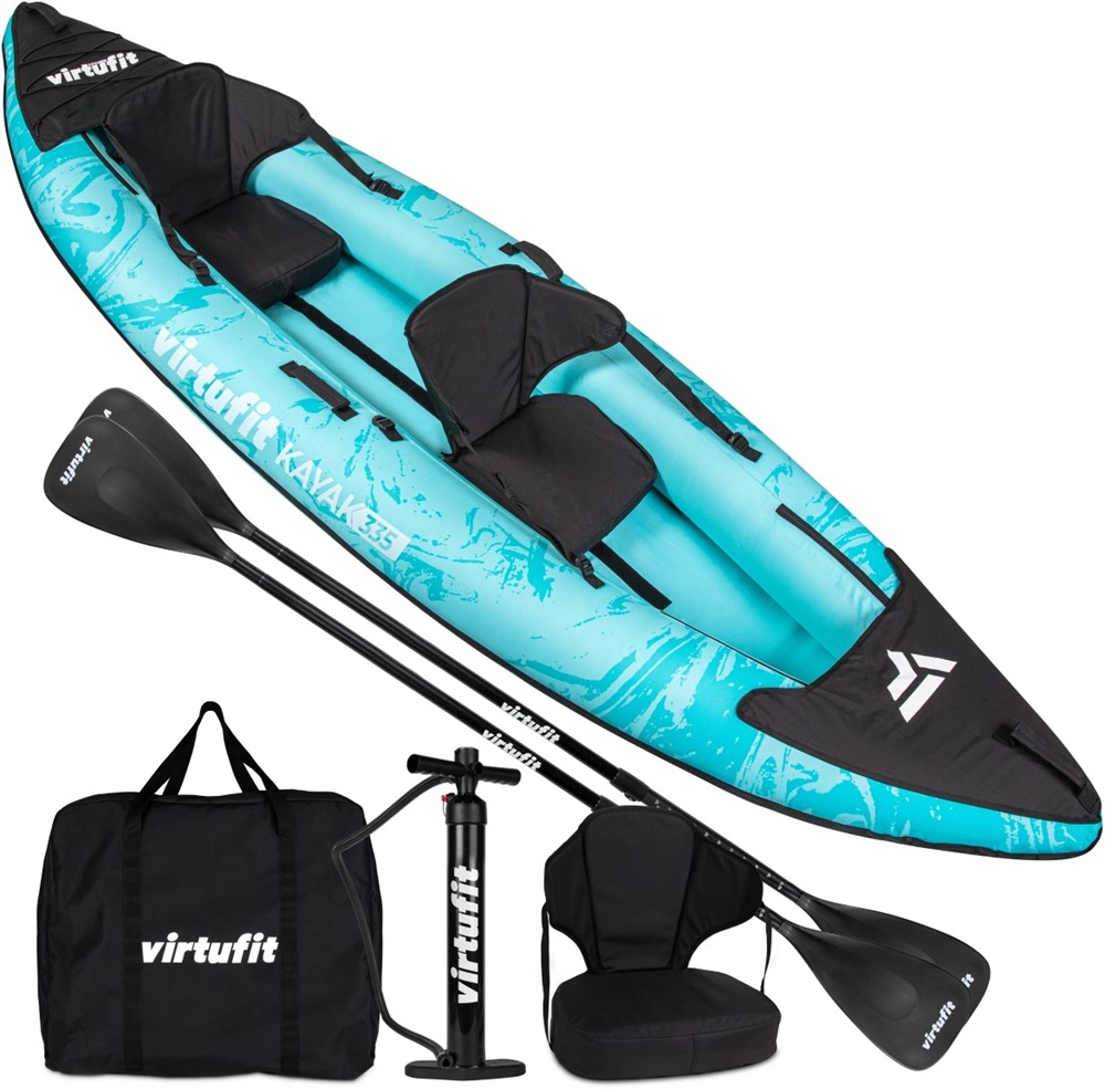 VirtuFit Kayak 335 set - Inclusief extra zitje, 2 peddels en pomp