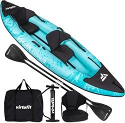 VirtuFit Kayak 335 set - Inclusief extra zitje, 2 peddels en pomp