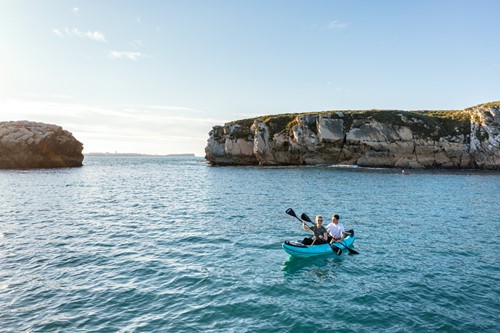 VirtuFit Kayak 335 - Turquoise - Met Kajak zitjes en draagtas-2