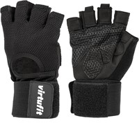 VirtuFit Fitnesshandschoenen Pro met Wristwrap - S