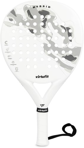 VirtuFit Hybrid Padel Set - Wit - Grijs-3