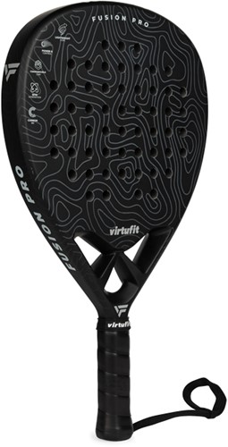 VirtuFit Fusion Pro Padel Racket - Zwart - Grijs