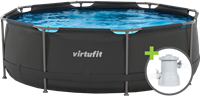 VirtuFit Rond Zwembad - 244 cm - Inclusief Filterpomp