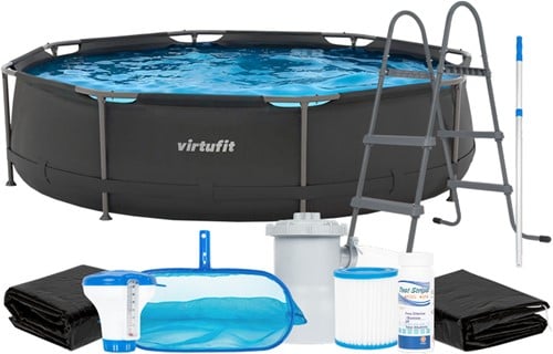 VirtuFit Zwembad Rond 305 cm Compleet Pakket
