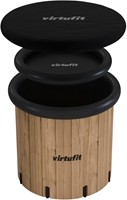 VirtuFit IJsbad XXL - 375 Liter - Wood Look - Inclusief accessoires-2