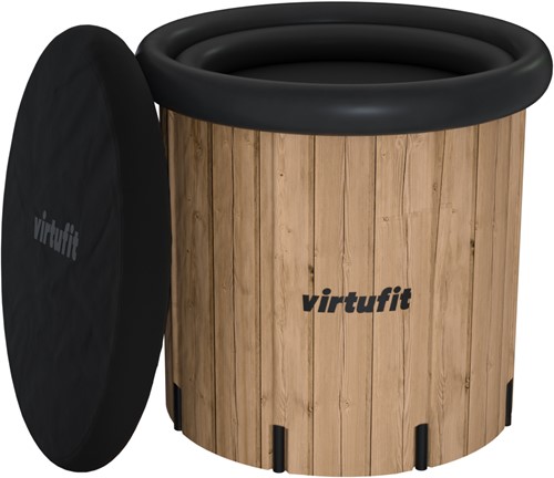 VirtuFit IJsbad XXL - 375 Liter - Wood Look - Inclusief accessoires-3