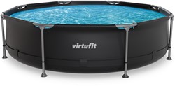VirtuFit Rond Zwembad - Ø305 x 76 cm - Antraciet