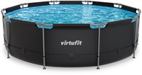 VirtuFit Rond Zwembad - Ø366 x 100 cm - Antraciet