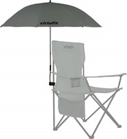 VirtuFit Universele Stoelparasol - Grijs-2