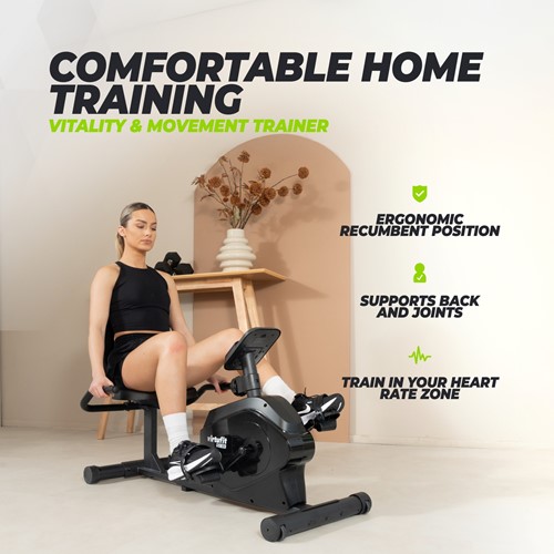 VirtuFit RB100 Recumbent Bike Ligfiets - 2026 model-2
